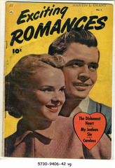 Exciting Romances #1 © 1949 Fawcett